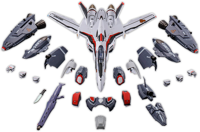 「DX超合金 VF-25F スーパーメサイアバルキリー（早乙女アルト機）リバイバルVer.」28,600円（税込）（C）2007 BIGWEST/MACROSS F PROJECT・MBS