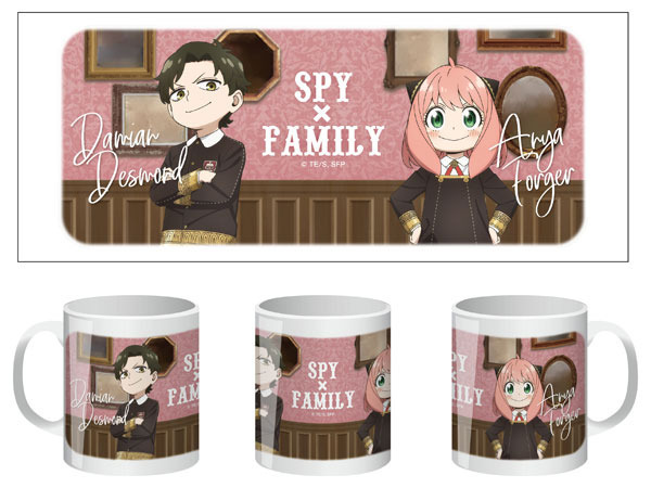 「SPY×FAMILY」マグカップ アーニャ＆ダミアン（C）遠藤達哉／集英社・SPY×FAMILY製作委員会