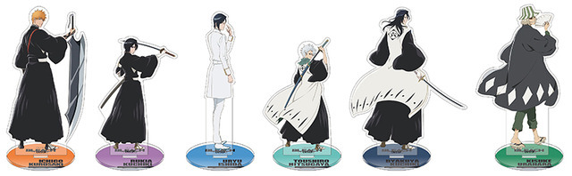 『BLEACH 千年血戦篇』アクリルスタンド（C）久保帯人／集英社・テレビ東京・ｄｅｎｔｓｕ・ぴえろ