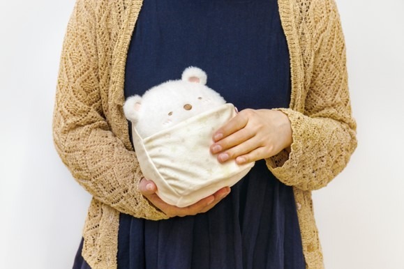 『すみっコぐらし』「すみっコべビー」テーマ おくるみぬいぐるみ（C）2022 SAN-X CO., LTD. ALL RIGHTS RESERVED.
