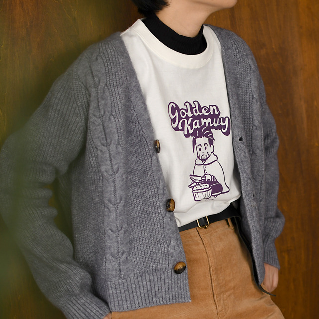 『ゴールデンカムイ』×「ビィズニィズ」コラボグッズ第2弾 ビッグTシャツ（全6種）（C）野田サトル／集英社・ゴールデンカムイ製作委員会
