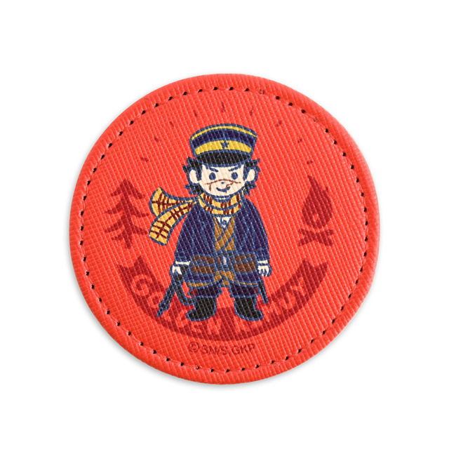『ゴールデンカムイ』×「ビィズニィズ」コラボグッズ第2弾 レザーバッジ(全11種) （C）野田サトル／集英社・ゴールデンカムイ製作委員会