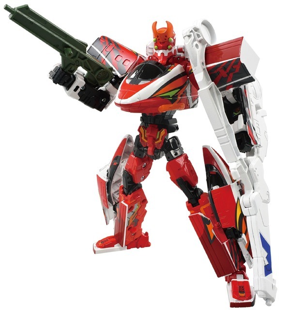 プラレール「新幹線変形ロボ シンカリオンＺ シンカリオンＺ 500 TYPE EVA-02」 希望小売価格：7,480円（税込）