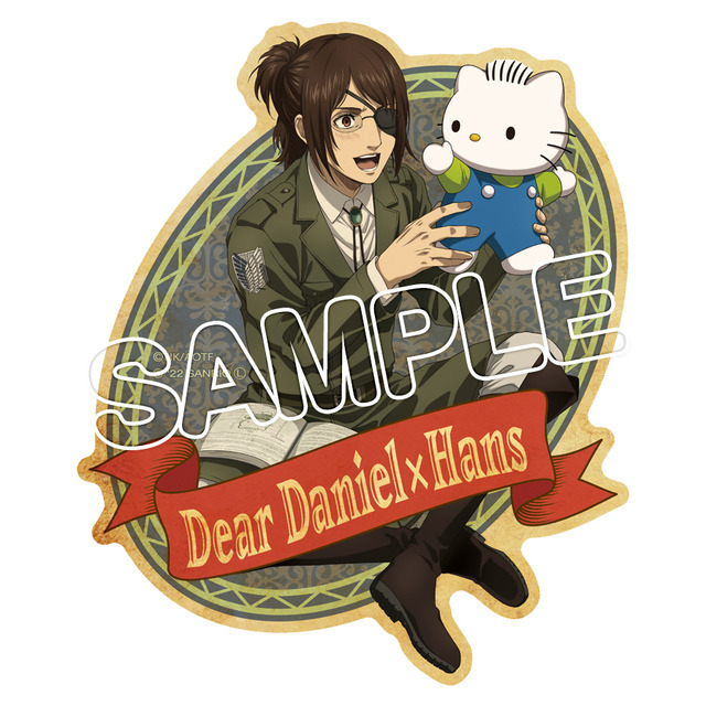 『進撃の巨人×サンリオキャラクターズ』コラボグッズ画像（C）諫山創・講談社／「進撃の巨人」The Final Season 製作委員会 （C）2022 SANRIO CO.,LTD.（L）