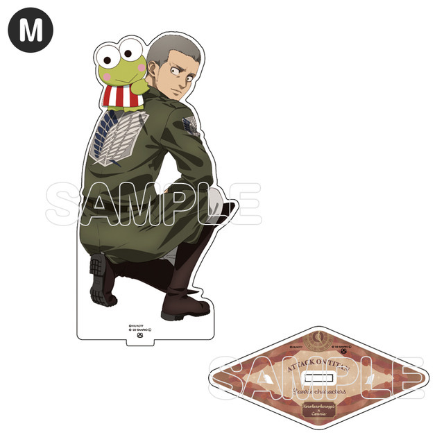 『進撃の巨人×サンリオキャラクターズ』コラボグッズ画像（C）諫山創・講談社／「進撃の巨人」The Final Season 製作委員会 （C）2022 SANRIO CO.,LTD.（L）