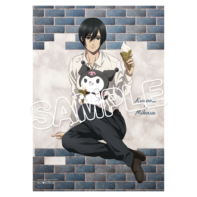 『進撃の巨人×サンリオキャラクターズ』コラボグッズ画像（C）諫山創・講談社／「進撃の巨人」The Final Season 製作委員会 （C）2022 SANRIO CO.,LTD.（L）