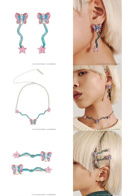S ・ F ヘアピン　各14,300円(税込)(送料・手数料別途)(C)LUCKY LAND COMMUNICATIONS/集英社・ジョジョの奇妙な冒険SO製作委員会