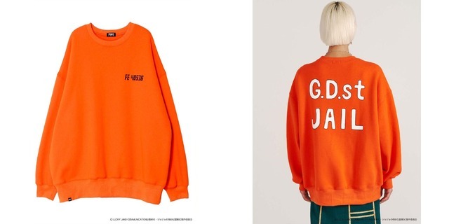 G. Ｄ st JAIL プルオーバー　各13,200円(税込)(送料・手数料別途)(C)LUCKY LAND COMMUNICATIONS/集英社・ジョジョの奇妙な冒険SO製作委員会