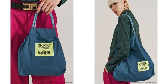 エコバッグ S ／M　各880円／各1,320円(税込)(送料・手数料別途)(C)LUCKY LAND COMMUNICATIONS/集英社・ジョジョの奇妙な冒険SO製作委員会