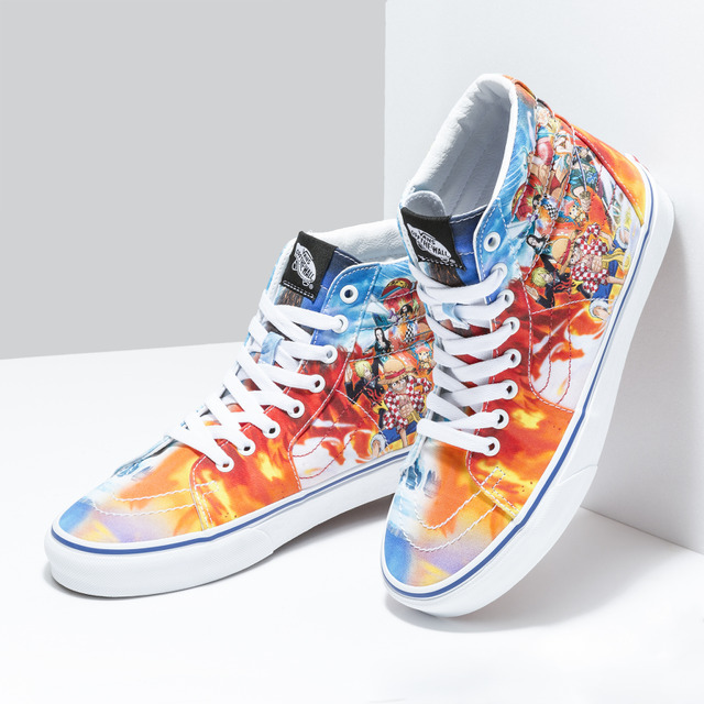 ＜VANSｘONE PIECEコレクション＞SK8-HI ONE PIECE PUNK HAZARD MULTI