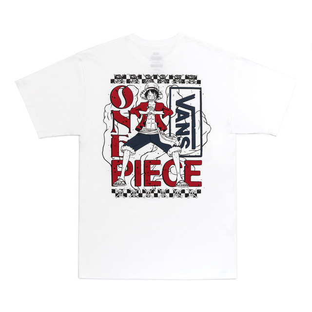 ＜VANSｘONE PIECEコレクション＞ONE PIECE SS TEEWHITE