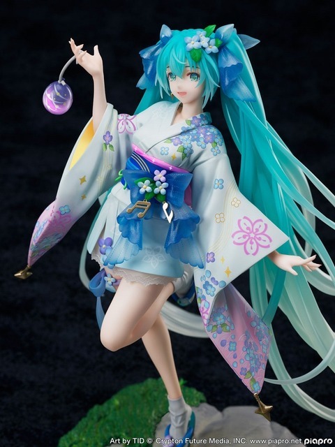 「初音ミク 真夏花火Ver. 1/7スケールフィギュア」32,780円（税込）Art by TID（C）Crypton Future Media,INC. www.piapro.net