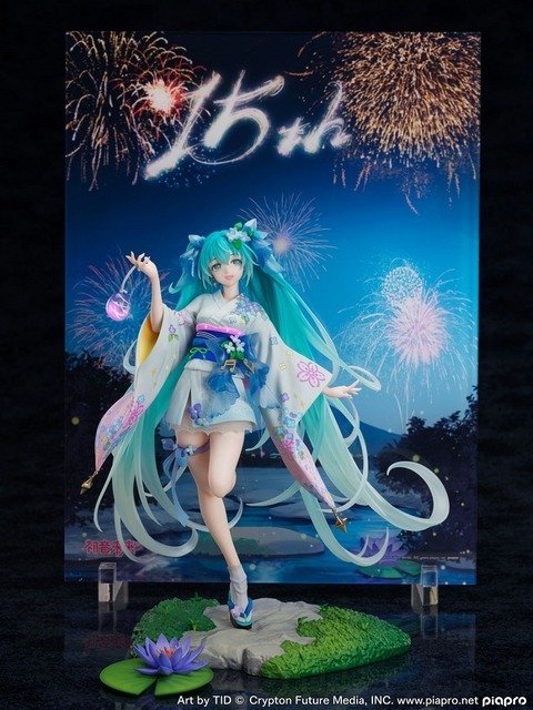 「初音ミク 真夏花火Ver. 1/7スケールフィギュア」32,780円（税込）Art by TID（C）Crypton Future Media,INC. www.piapro.net