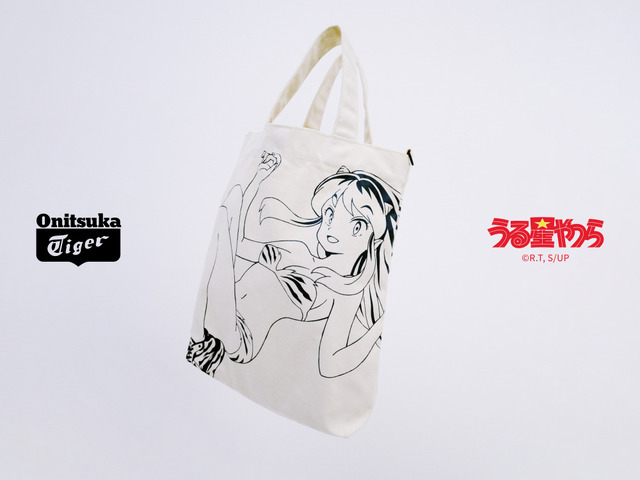 『うる星やつら』とオニツカタイガーがコラボ「TOTE BAG」（C）高橋留美子・小学館/アニメ「うる星やつら」製作委員会