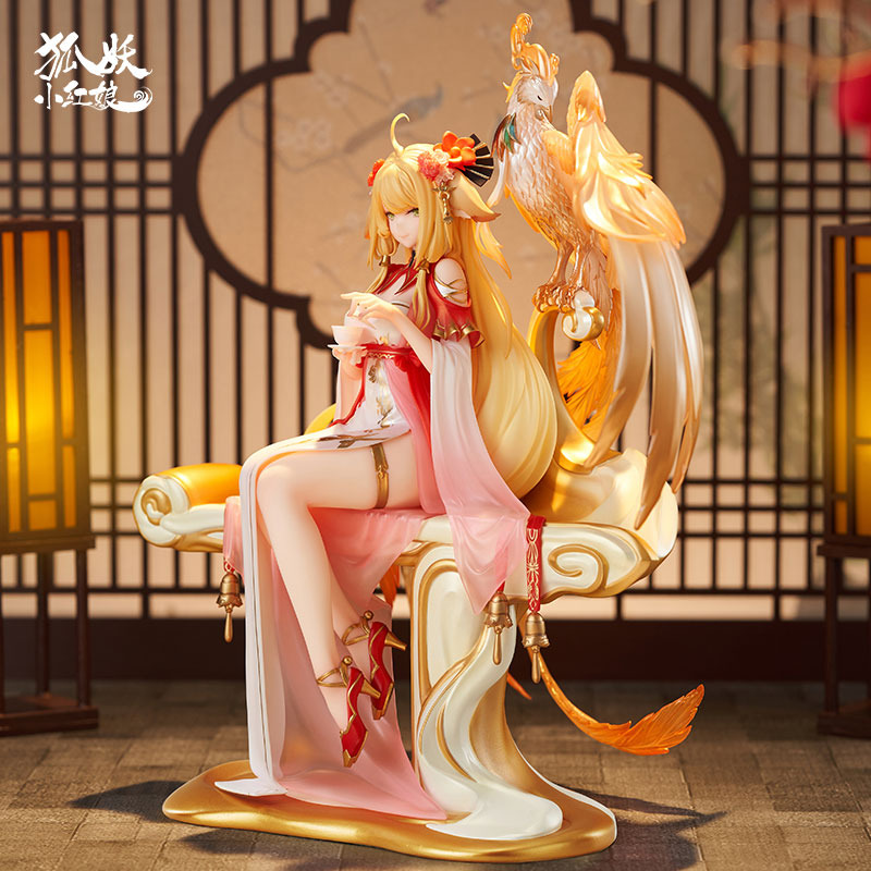 「縁結びの妖狐ちゃん 塗山紅紅（サン・ココ）金羽華裳Ver. 1/7スケール 完成品フィギュア」26,180円（税込）（C）2022 CHINA LITERATURE