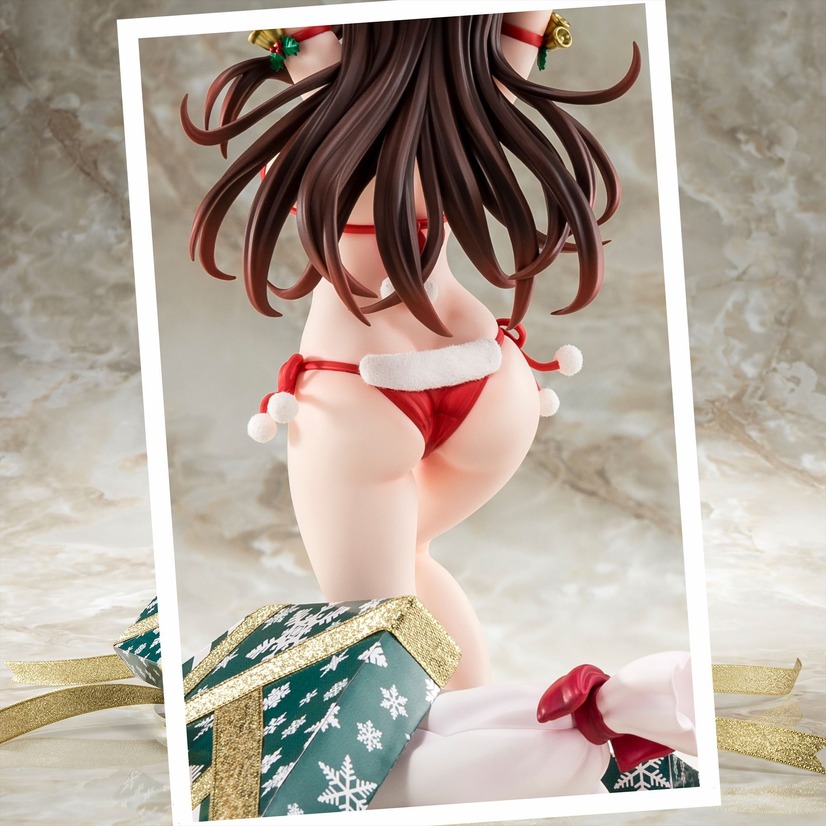 「彼女、お借りします 水原千鶴 サンタビキニdeふわもこフィギュア 2nd Xmas 1/6スケール 完成品フィギュア（箱入り娘）」21,780円（税込）（C）宮島礼吏・講談社／「彼女、お借りします」製作委員会2022