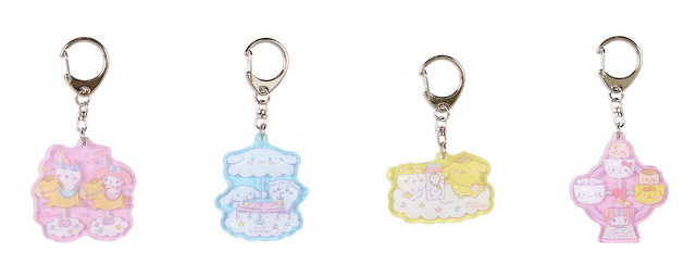 「ちいかわ×サンリオキャラクターズ シークレットアクリルキーホルダー」（全8種）（C）nagano / chiikawa committee（C）'22 SANRIO