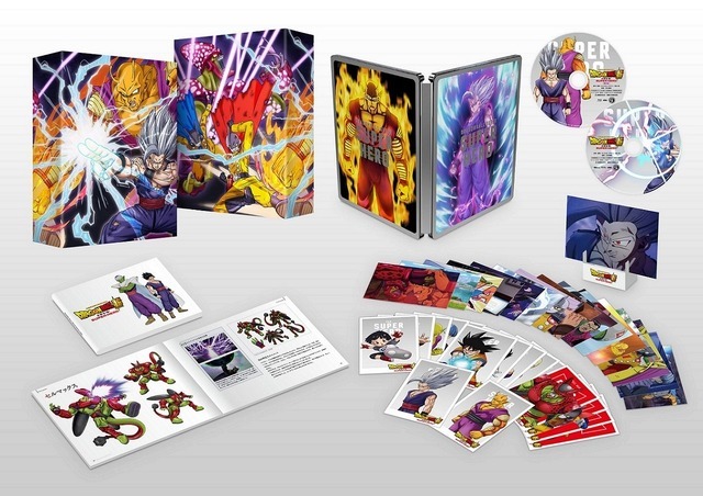 『ドラゴンボール超 スーパーヒーロー』4K ULTRA HD Blu-ray & Blu-ray スチールブック 特別限定版 ＜初回生産限定＞ 商品展開写真（C）バード・スタジオ／集英社（C）「2022 ドラゴンボール超」製作委員会