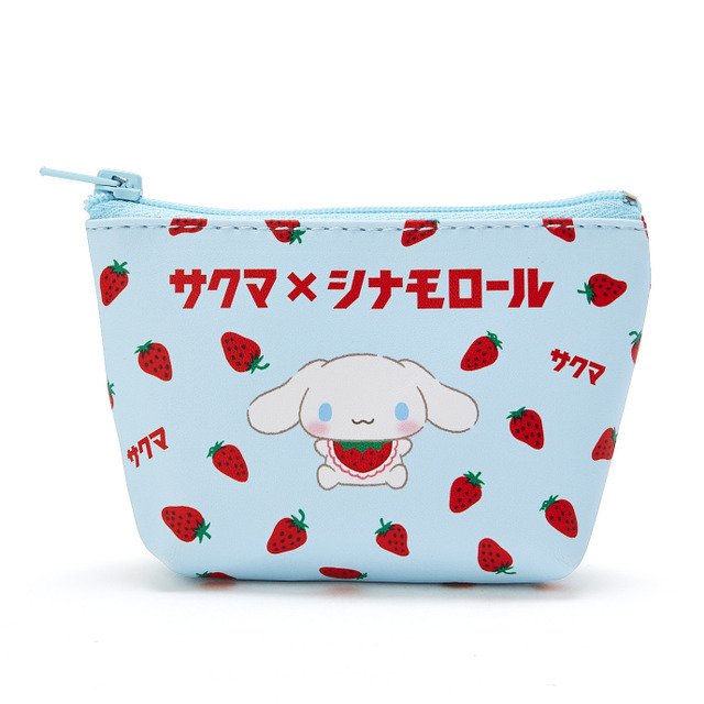 いちごみるくキャンディ×サンリオキャラクターズ「いちごみるく＆ミニポーチ シナモロール」（C）SAKUMA （C）’22 SANRIO