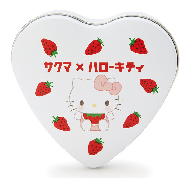 いちごみるくキャンディ×サンリオキャラクターズ「いちごみるく＆缶ケース ハローキティ」（C）SAKUMA （C）’22 SANRIO