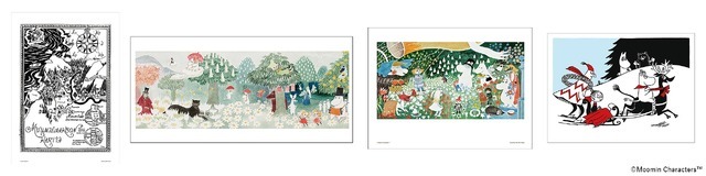 「MOOMIN SHOP GINZA」アート商品（C）Moomin Characters TM