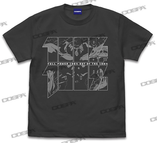 『幽☆遊☆白書』フルパワー――100％中の100％！！！ Tシャツ 　原作／冨樫義博「幽☆遊☆白書」（集英社「ジャンプコミックス」刊）　（C）Yoshihiro Togashi 1990年－1994年　（C）ぴえろ／集英社