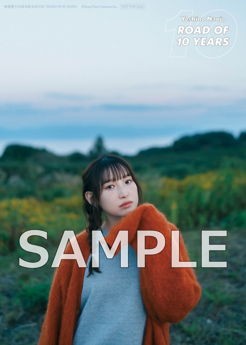【ゲーマーズ】2L 版ブロマイド 2 枚セット「南條愛乃10周年記念BOOK『ROAD OF 10 YEARS』」