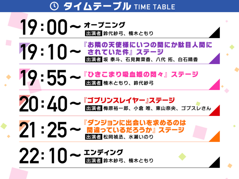 「GA FES 2023 with ダンまち 10th Anniversary」