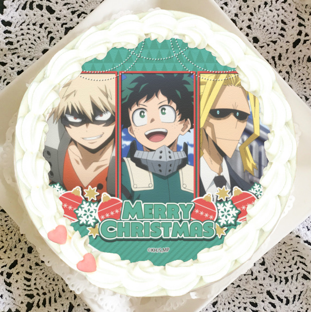 『僕のヒーローアカデミア』クリスマスプリケーキ(C)堀越耕平／集英社・僕のヒーローアカデミア製作委員会