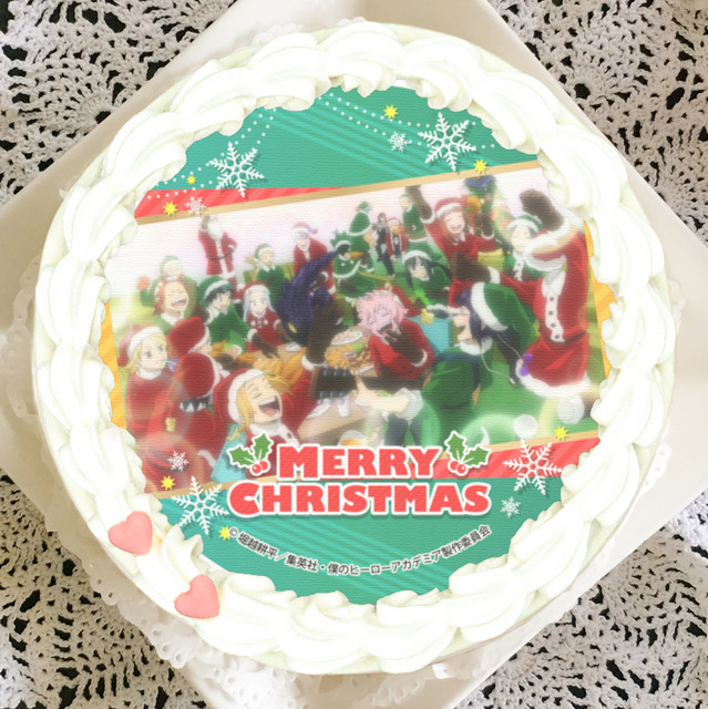 『僕のヒーローアカデミア』クリスマスプリケーキ(C)堀越耕平／集英社・僕のヒーローアカデミア製作委員会