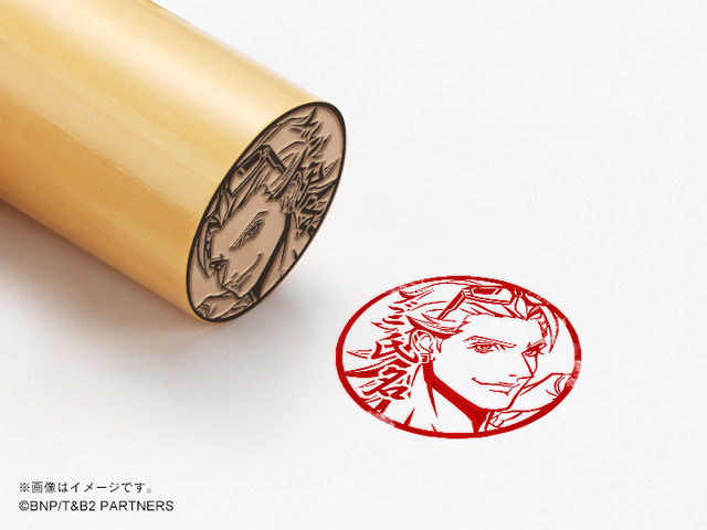 『TIGER & BUNNY 2』痛印　ライアン・ゴールドスミス・丸印18mm（C）BNP/T&B2 PARTNERS