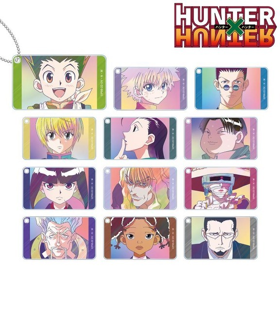 『HUNTER×HUNTER』トレーディング Ani-Art clear label 第2弾 スクエアアクリルキーホルダー（C）P98-22（C）V・N・M