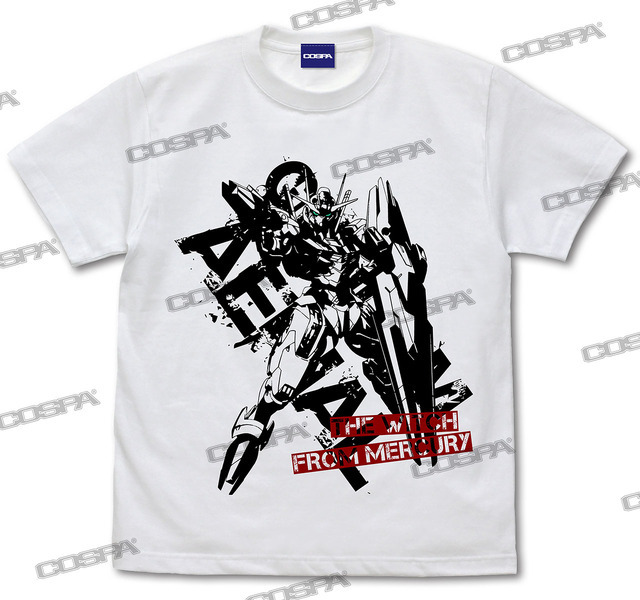 『機動戦士ガンダム 水星の魔女』より「ガンダム・エアリアル Tシャツ」（C）創通・サンライズ・MBS