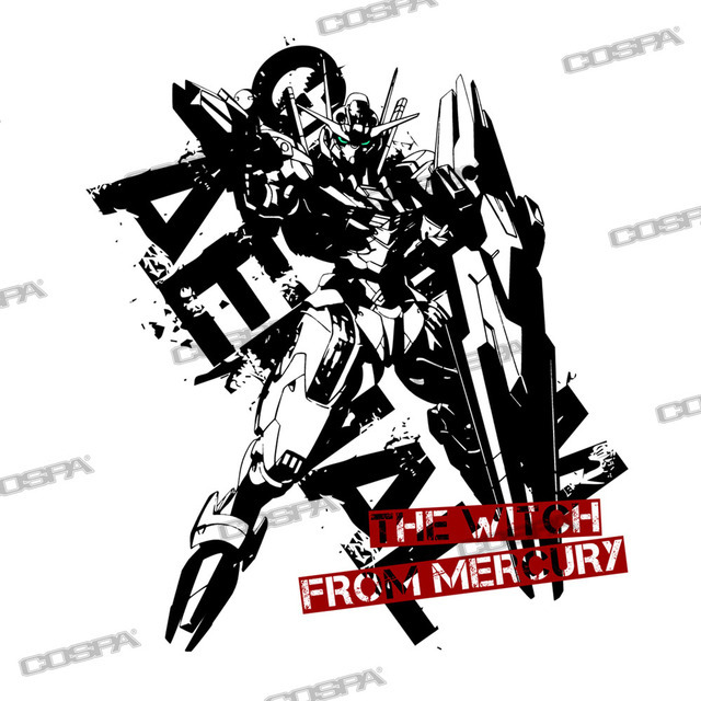 『機動戦士ガンダム 水星の魔女』より「ガンダム・エアリアル Tシャツ」（C）創通・サンライズ・MBS