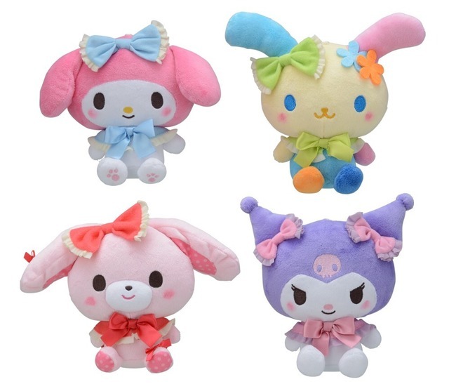『サンリオ　Pyon Pyon Pyon!!』限定プライズ　ぬいぐるみVol.2　全４種（C） 2022 SANRIO CO., LTD. APPROVAL NO. L635922