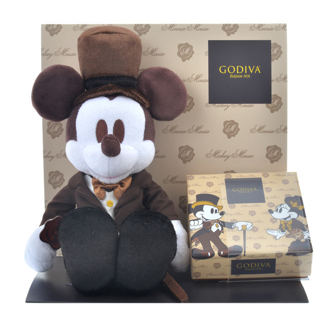 【GODIVA】ミッキー チョコレート アソートメント ぬいぐるみセット DISNEY VALENTINE 2023（C）Disney