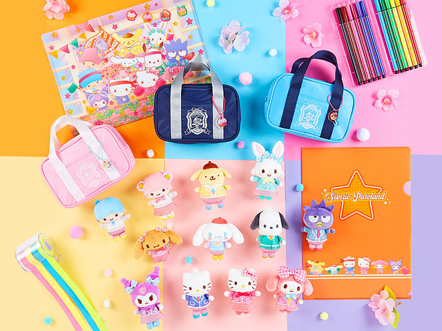 サンリオピューロランド「Sweets Puroland～フレフレ★ピューロ学園～」限定グッズを販売（C）2022 SANRIO CO., LTD. TOKYO, JAPAN