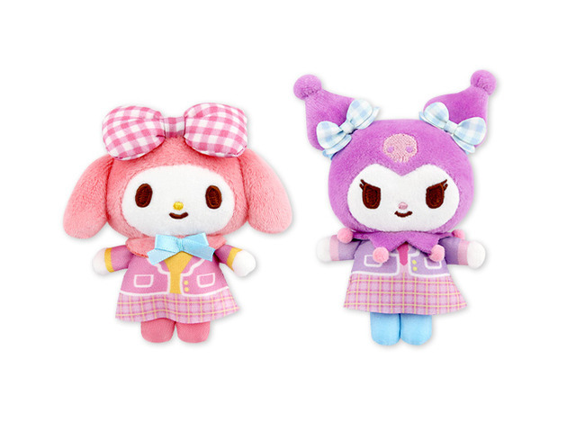 サンリオピューロランド「Sweets Puroland～フレフレ★ピューロ学園～」ぬいバッジ　マイメロディ、クロミ（C）2022 SANRIO CO., LTD. TOKYO, JAPAN