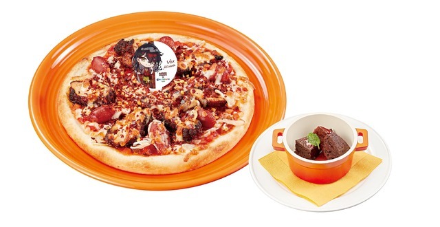 貴方の舌を溶かす ヴォックス様の鬼辛サルサ Pizza ～チョコスイーツもつけたぞ～（C）ANYCOLOR, Inc