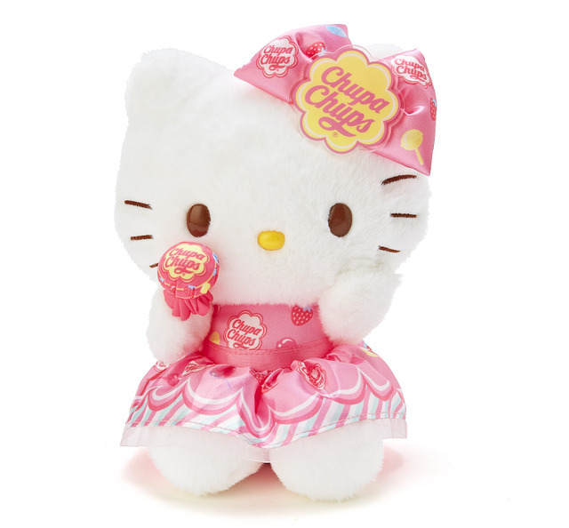 チュッパチャプス×サンリオ「ぬいぐるみ　ハローキティ」（C）2023 Perfetti Van Melle. All Rights Reserved. （C）’23 SANRIO