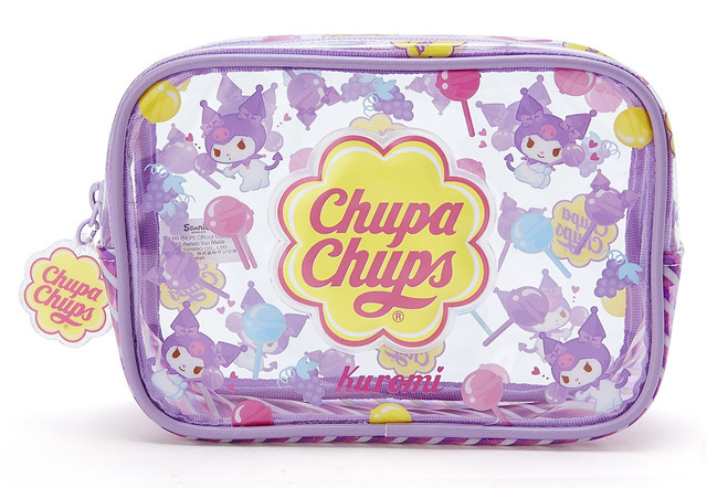 チュッパチャプス×サンリオ「ポーチ　クロミ」（C）2023 Perfetti Van Melle. All Rights Reserved. （C）’23 SANRIO