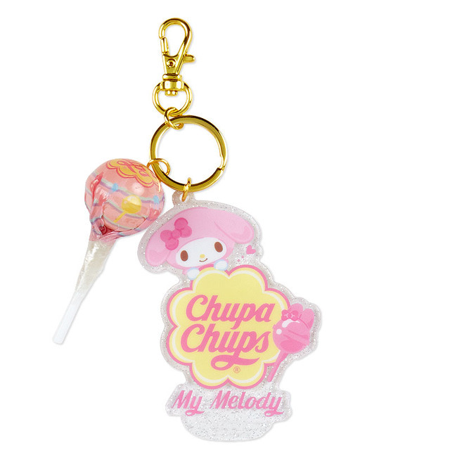 チュッパチャプス×サンリオ「シークレットキーホルダー」（全8種）（C）2023 Perfetti Van Melle. All Rights Reserved. （C）’23 SANRIO