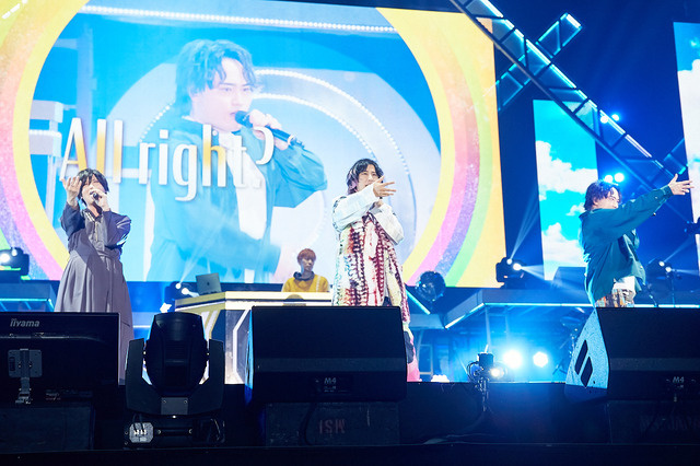 「ヒプノシスマイク -Division Rap Battle- 8th LIVE ≪CONNECT THE LINE≫ to Fling Posse」公演DAY2オフィシャル写真 Photo by: 粂井健太（C）King Record Co., Ltd. All rights reserved.