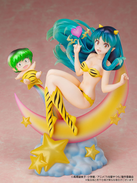 「うる星やつら ラム&テン BOX cafe&space Collaboration 1/7スケールフィギュア」(C)高橋留美子・小学館／アニメ「うる星やつら」製作委員会