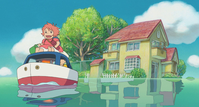 『崖の上のポニョ』より宗介のポンポン船（C）2008 Studio Ghibli – NDHDMT