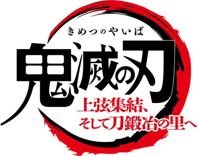 ワールドツアー上映「鬼滅の刃」上弦集結、そして刀鍛冶の里へ／ロゴ（C）吾峠呼世晴／集英社・アニプレックス・ufotable