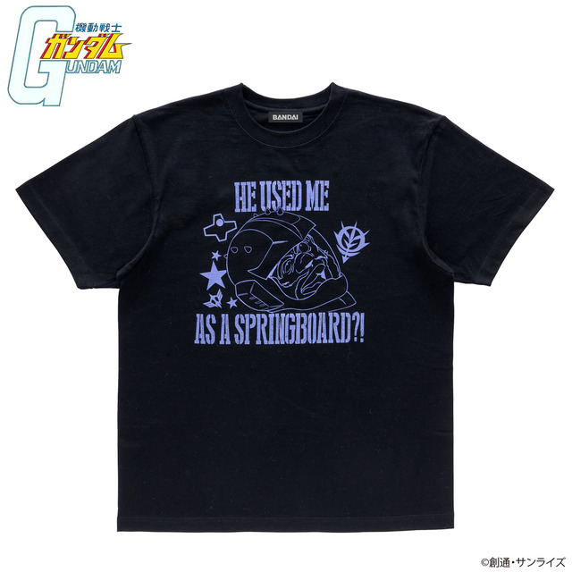 機動戦士ガンダム 俺を踏み台にした？！シリーズ Tシャツ フェイス柄（C）創通・サンライズ