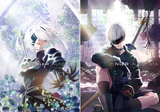 『NieR:Automata Ver1.1a』Visual 001：2B／Visual 002：9S（C）SQUARE ENIX／人類会議