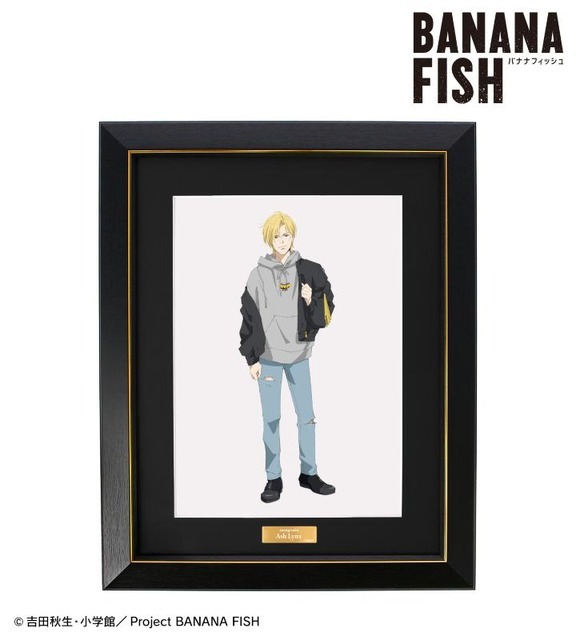 『BANANA FISH』meagratiaコラボ 描き下ろしイラスト私服ver. キャラファイングラフ（C）吉田秋生・小学館／Project BANANA FISH