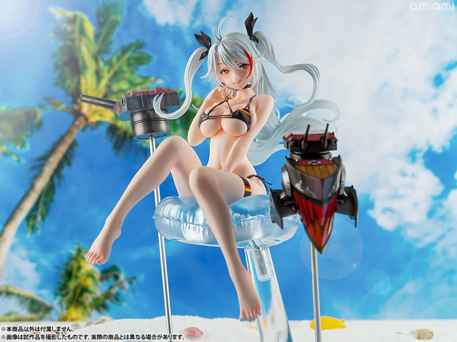 「アズールレーン プリンツ・オイゲン[色褪せないエガオ] 1/8スケール 完成品フィギュア（再販）」17,490円（税込）（C）2017 Manjuu Co.,Ltd. & YongShi Co.,Ltd. All Rights Reserved.（C）2017 Yostar, Inc. All Rights Reserved.